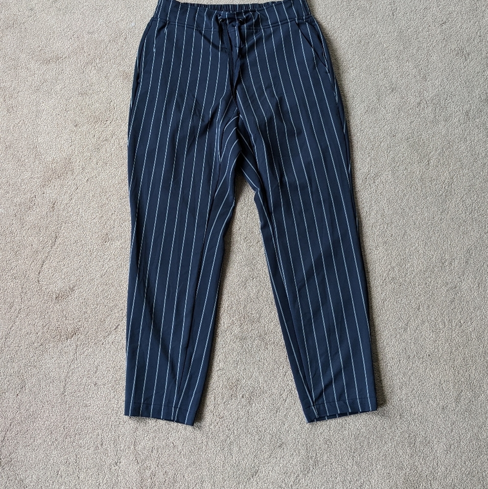 Athleta Pinstripe Pants